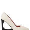 Shoes Les Petits Joueurs | White Artemis Pumps