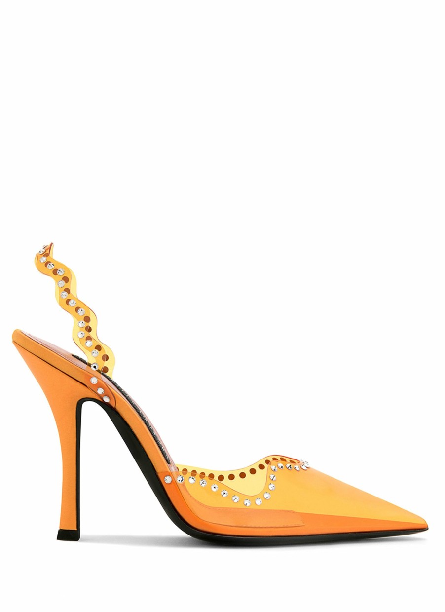 Shoes Les Petits Joueurs | Orange Jerry Waves