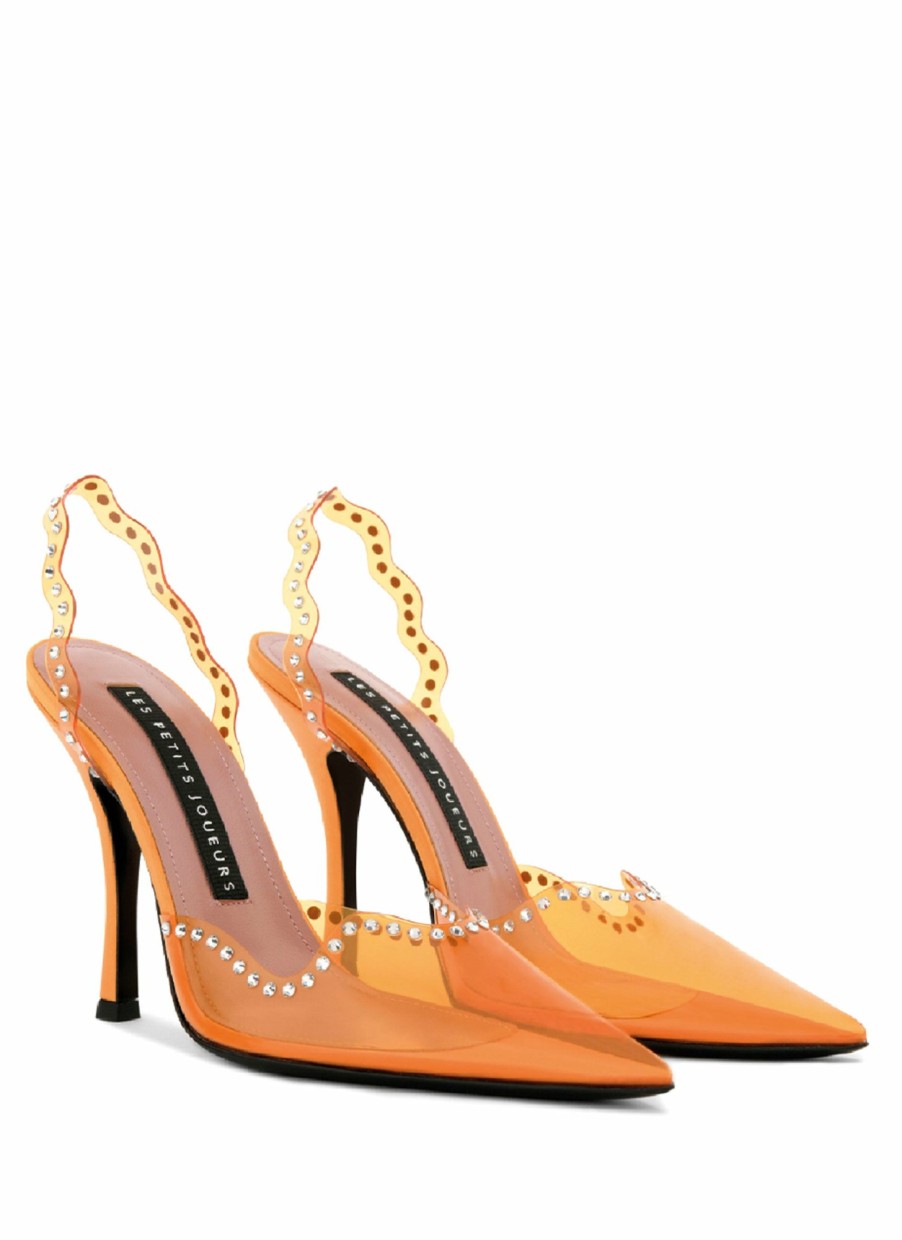 Shoes Les Petits Joueurs | Orange Jerry Waves