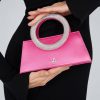 Bags Les Petits Joueurs | Pink Trapezio Pochette