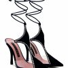 Shoes Les Petits Joueurs | Black Crystal Virgo Pump