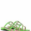 Shoes Les Petits Joueurs | Green Hoya Flats