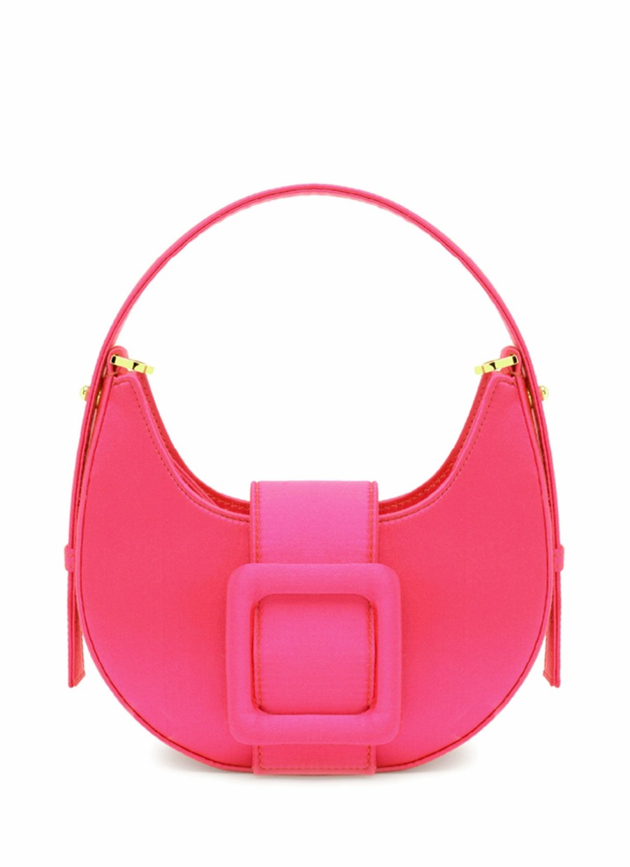 Bags Les Petits Joueurs | Neon Pink Cindy Buckle Bag