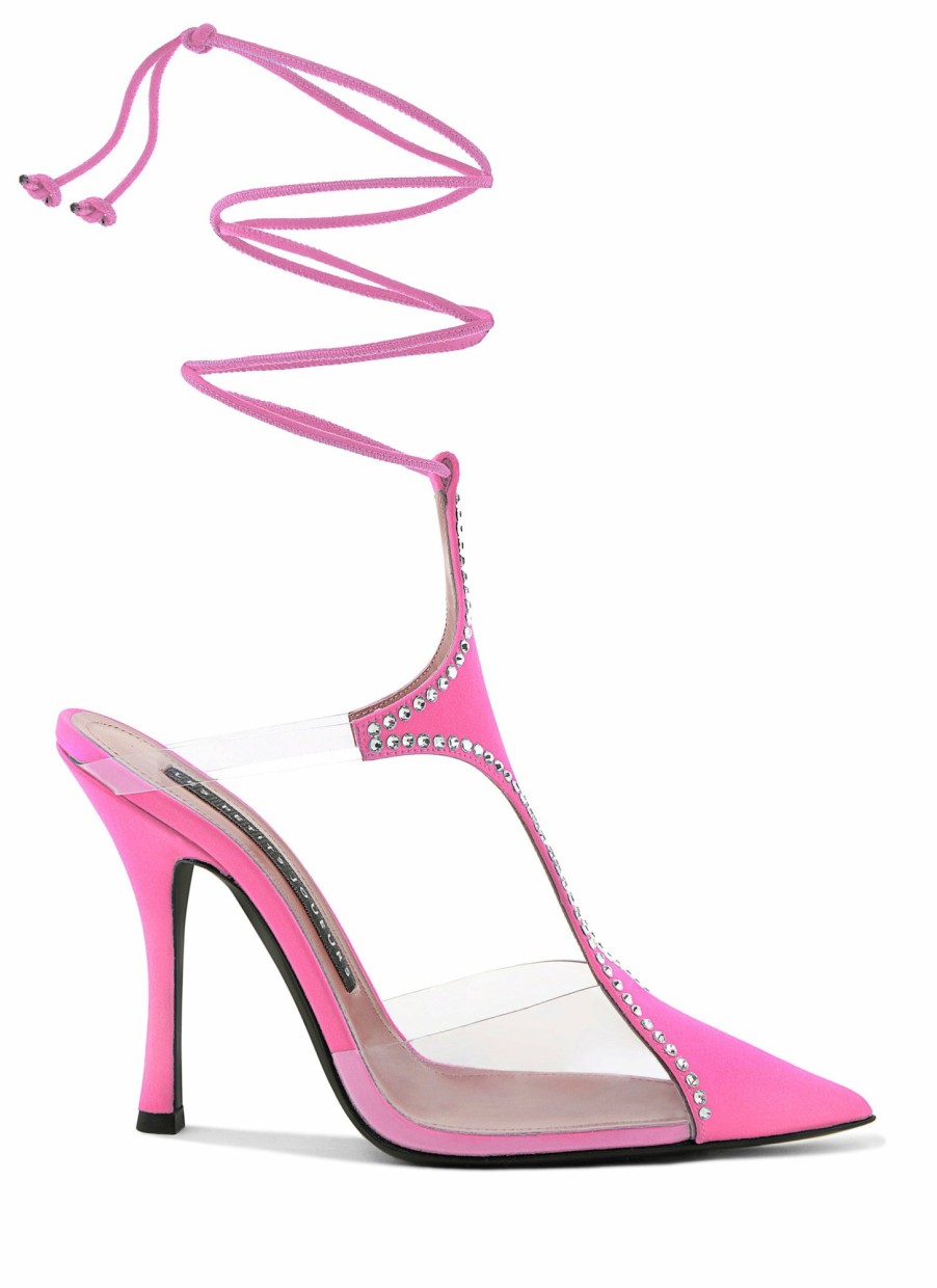 Shoes Les Petits Joueurs | Pink Virgo Crystal