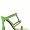 Shoes Les Petits Joueurs | Green Patent Hoya Heels