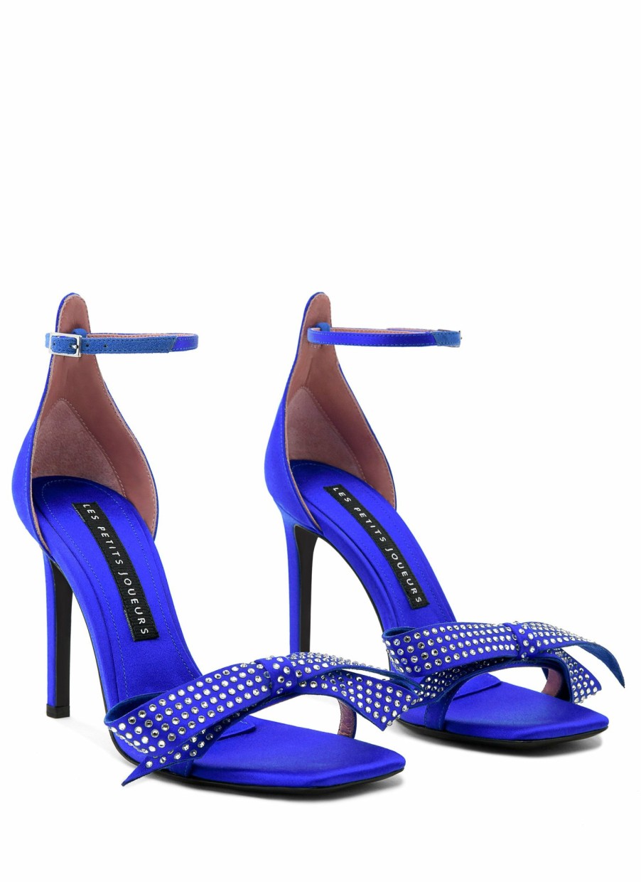 Shoes Les Petits Joueurs | Blue Norma Stiletto