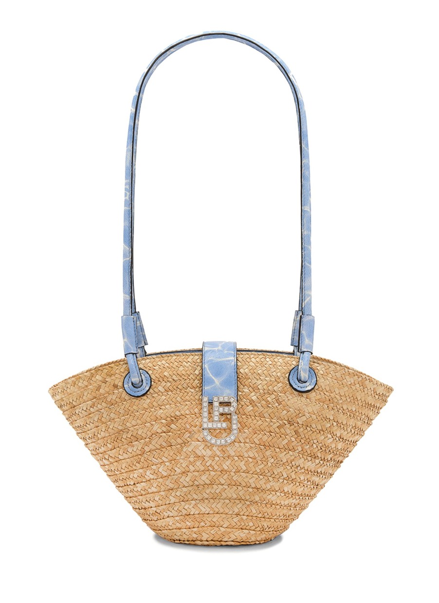 Bags Les Petits Joueurs | Pool Raffia Trapezio Basket