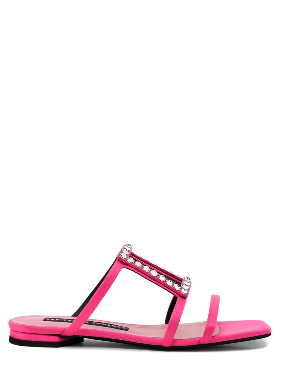 Shoes Les Petits Joueurs | Pink Hoya Flat