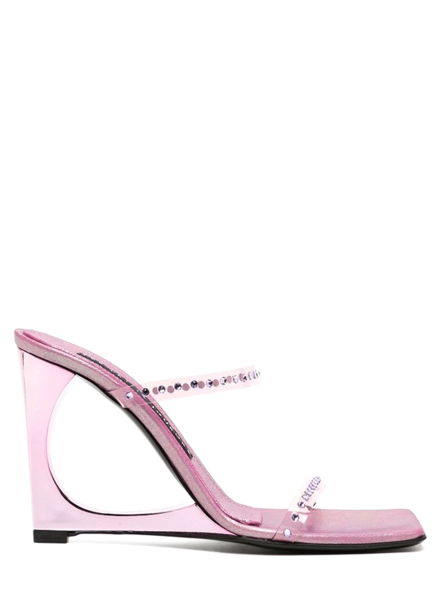 Shoes Les Petits Joueurs | Pink Pvc Lucas Heels