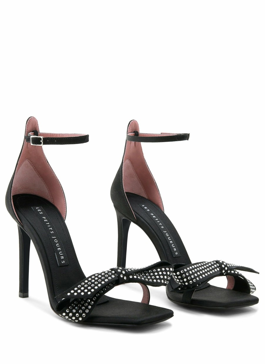 Shoes Les Petits Joueurs | Black Norma Stiletto