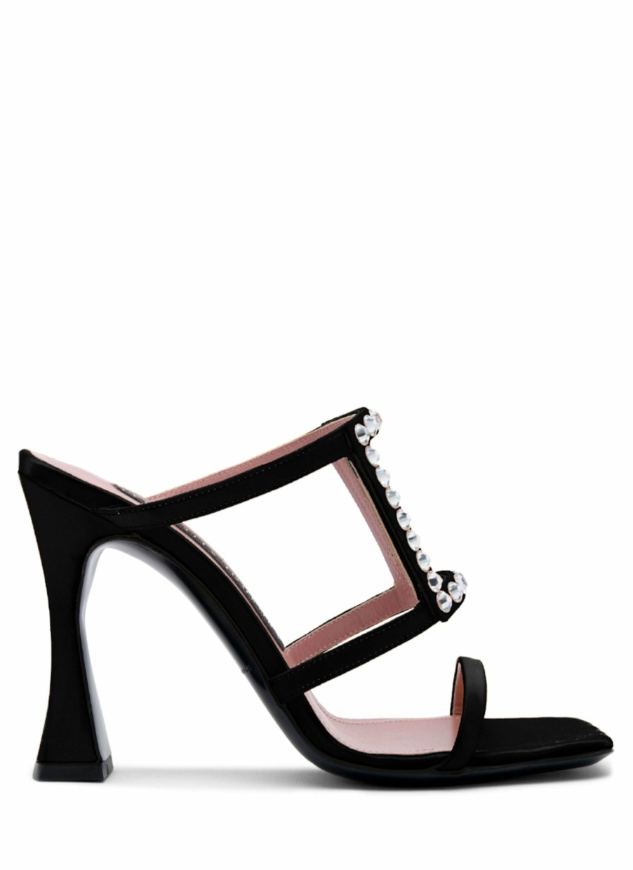 Shoes Les Petits Joueurs | Black Hoya Heels