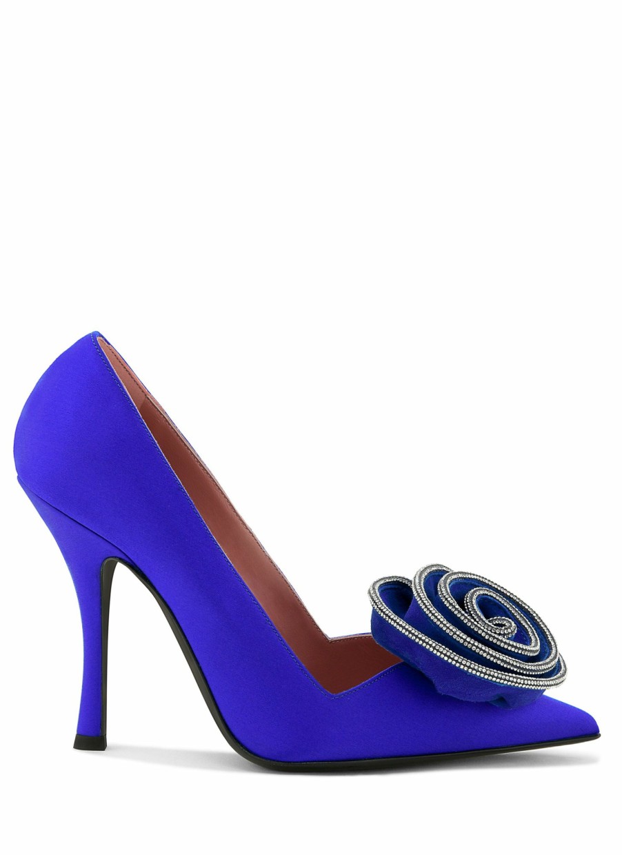 Shoes Les Petits Joueurs | Blue Marilyn Pump