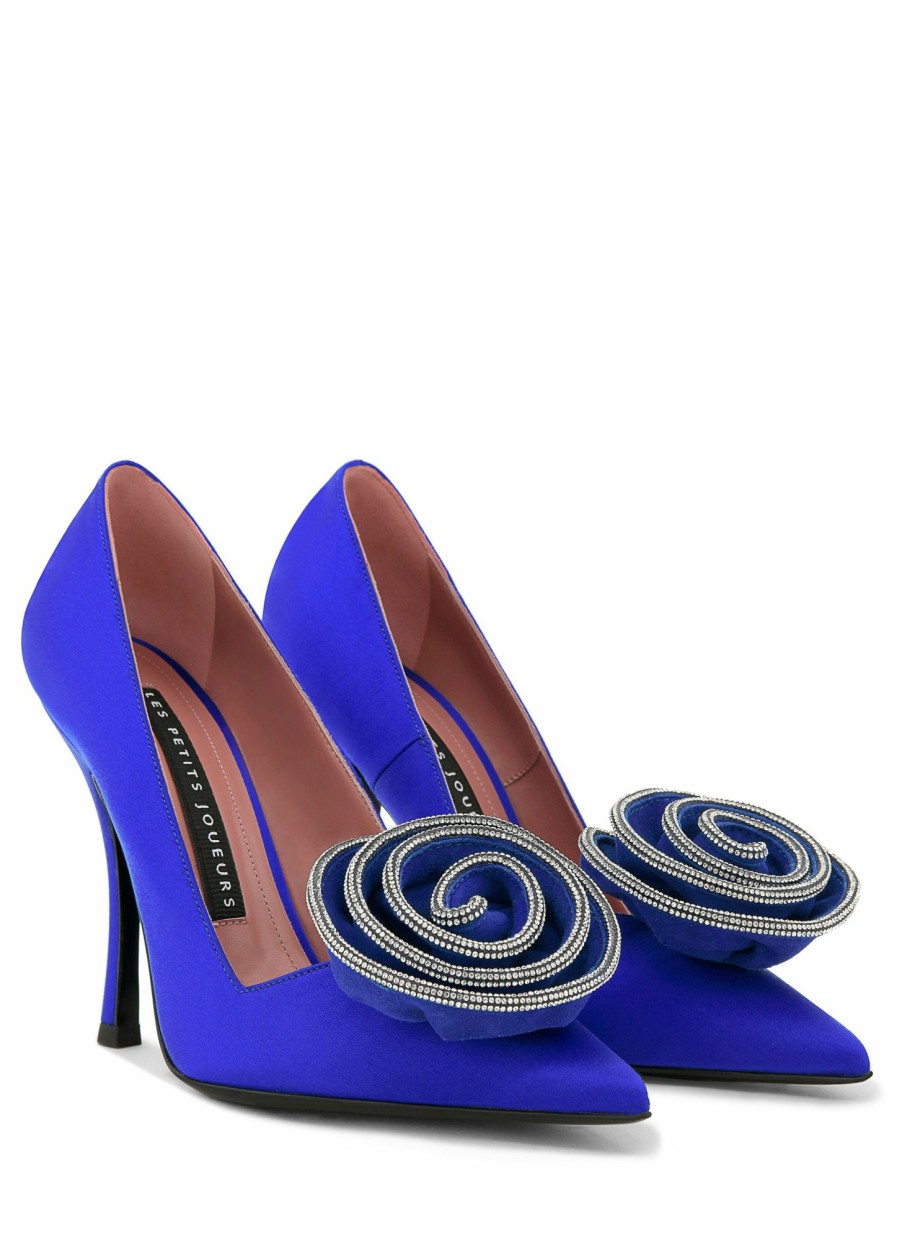 Shoes Les Petits Joueurs | Blue Marilyn Pump