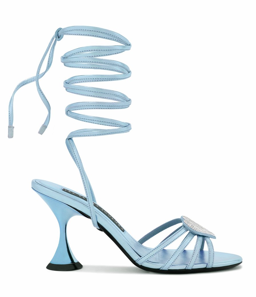 Shoes Les Petits Joueurs | Blue Kaia Sandal