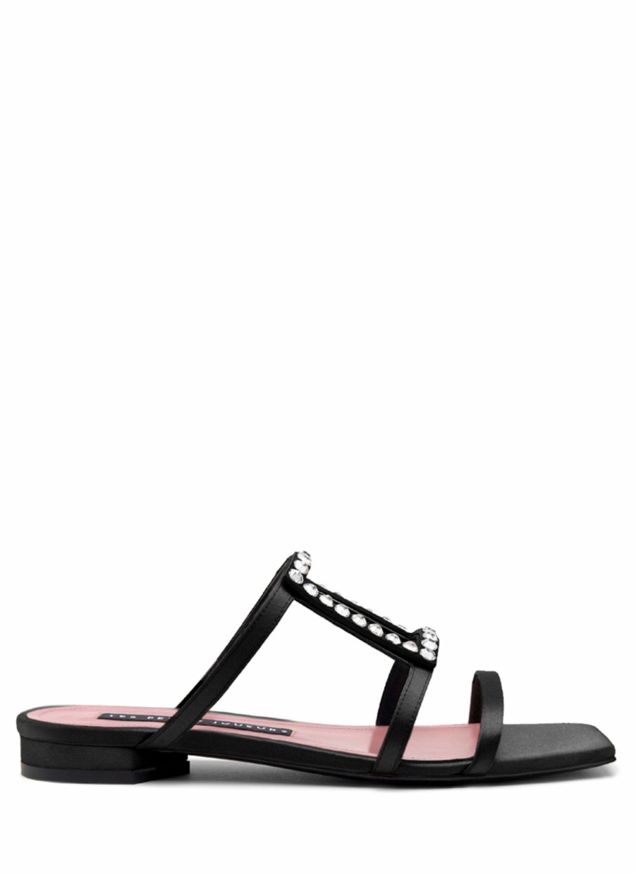 Shoes Les Petits Joueurs | Black Hoya Flats