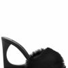 Shoes Les Petits Joueurs | Black Teddy Lola Mule