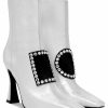 Shoes Les Petits Joueurs | Silver Hoya Boot