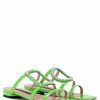 Shoes Les Petits Joueurs | Green Hoya Flats