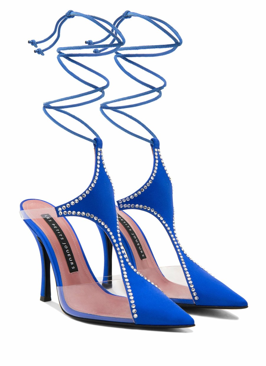 Shoes Les Petits Joueurs | Blue Virgo Crystal