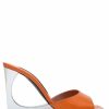 Shoes Les Petits Joueurs | Orange Lola Mule